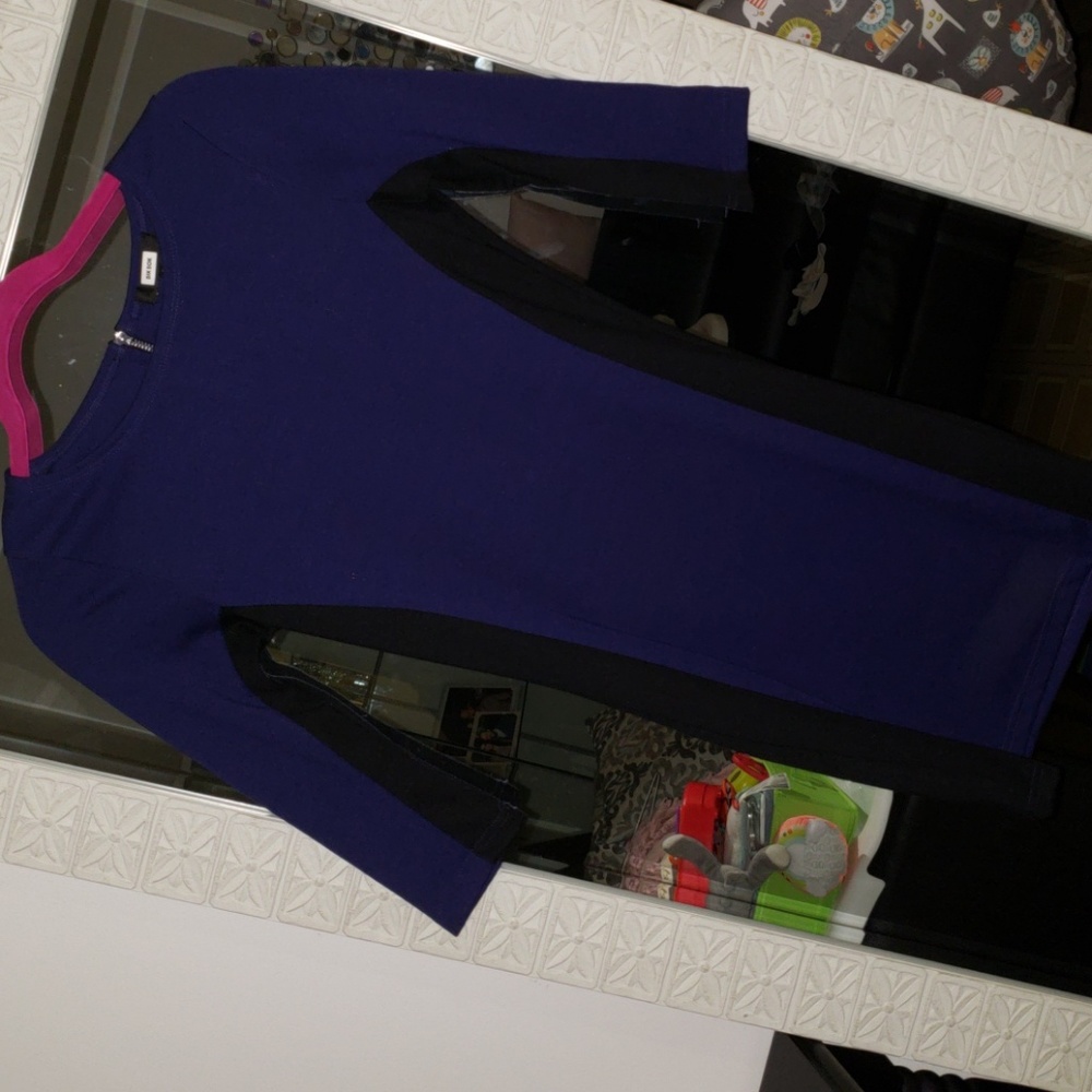 Blue dress